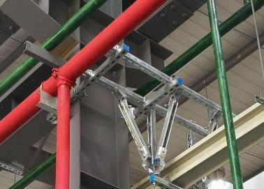延庆该抗震支架的整体式支吊架结构协调性好
